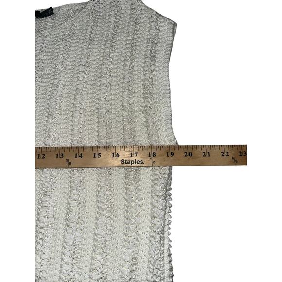 Lauren Ralph Lauren Women’s Open    Knit Sweater White L minimalist classy
Beach - Picture 6 of 7